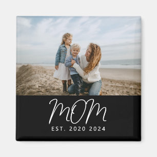 Aimant Cadeau Photo de Maman