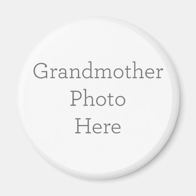 Magnet Standard, 2¼ Inch Aimant rond (Devant)