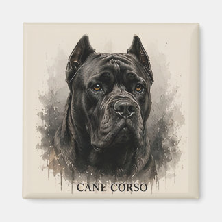 Aimant Cadeau pour amateur de Cane Corso Mastiff Italien