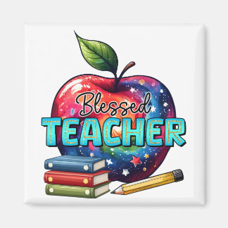Aimant Cadeau pour Enseignant | Enseignant Bienheureux