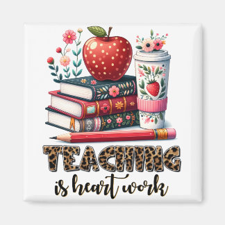 Aimant Cadeau pour Enseignant | Enseigner est une Affaire