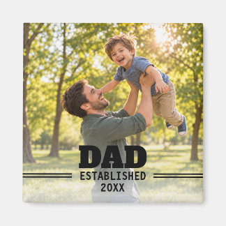 Aimant Cadeau pour la création de la paternité de Papa