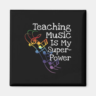 Aimant Cadeau pour professeur de musique