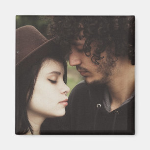 Aimant Cadeau romantique personnalisé d'aimant de photo