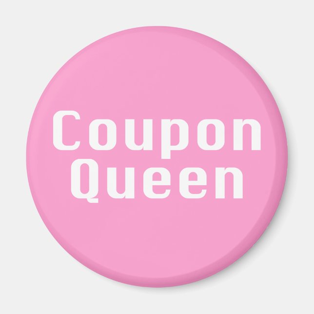 Aimant Cadeaux Coupon Queen (Devant)