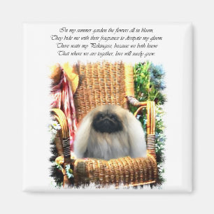 Aimant Cadeaux d'art Pekingese
