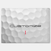 Cadeaux de balles de golf personnalisées Série Sig