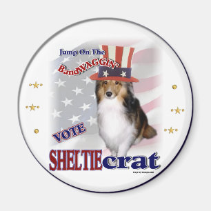 Aimant Cadeaux de Berger des Shetland Sheltie