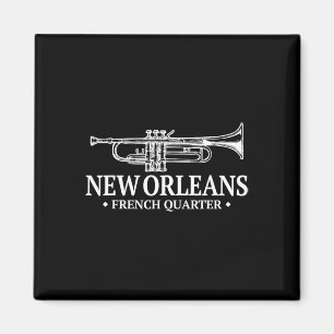 Aimant Cadeaux De La Nouvelle-Orléans Et Tee - shirt Uni 