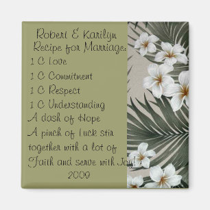 Aimant Cadeaux de mariage