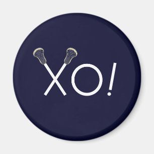 Aimant Cadeaux d'équipe de crosse