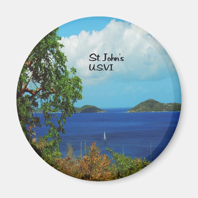 Aimant Cadeaux des Caraïbes (Devant)