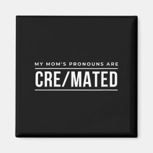 Aimant Cadeaux d'humour noir pour femmes, les pronoms de