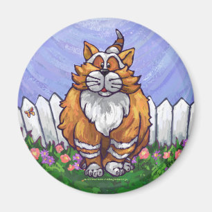 Aimant Cadeaux et accessoires de chats de gingembre