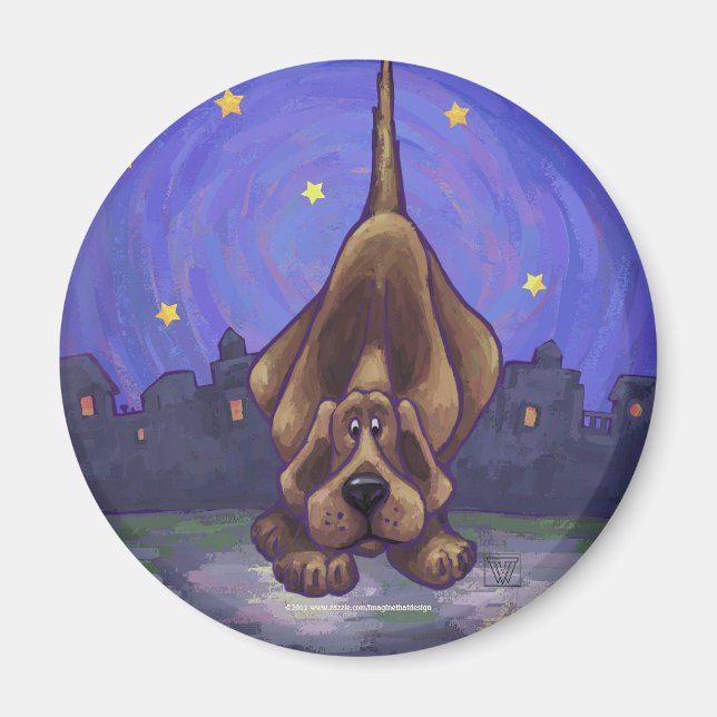 Aimant Cadeaux et accessoires de chien de chien de chien  (Devant)