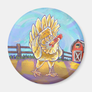 Aimant Cadeaux et accessoires de poulet