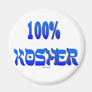 Aimant cadeaux juifs cachers de 100%