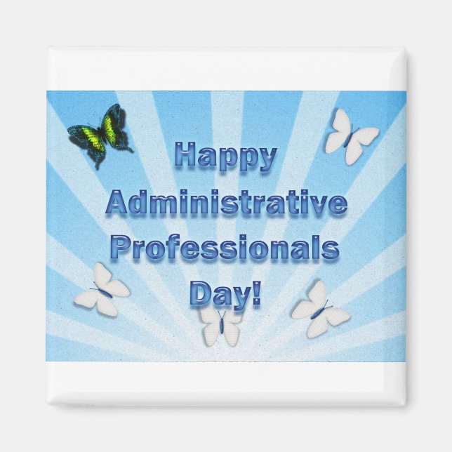 Aimant Cadeaux professionnels administratifs (Devant)