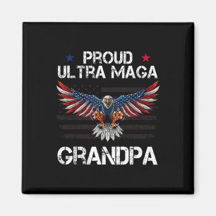 Aimant Cadeaux Ultra Grandpa Pour Grandpa Eagle Usa Fl