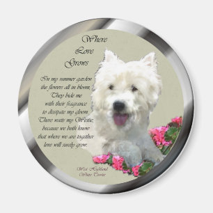 Aimant Cadeaux West Highland White Terrier