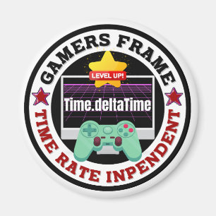 Aimant Cadre Gamers - Taux de temps indépendant