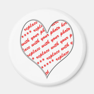 Aimant Cadre photo Valentine