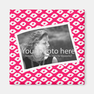 Aimant Cadres de photo d'Ocelot - rouge