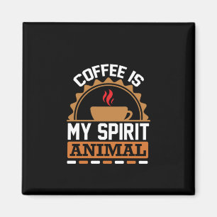 Aimant Café Art Café Mon Esprit Animal