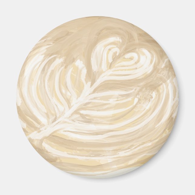 Aimant café coeur (Devant)