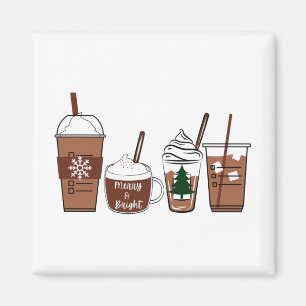 Aimant Café de Noël