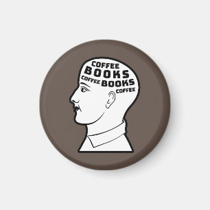 Aimant Café & Livres