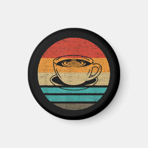 Aimant Café Retro Style Vintage