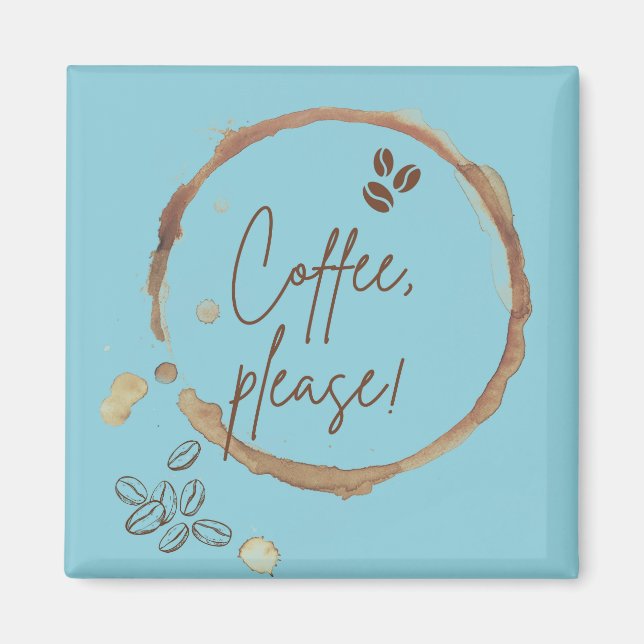Aimant Café S'Il Vous Plaît (Devant)