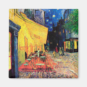 Aimant Cafe Terrace at Night, Vincent van Gogh, 1888