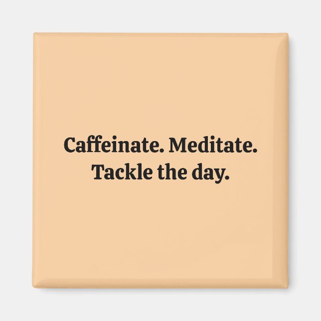 Aimant Caffeinate (Devant)