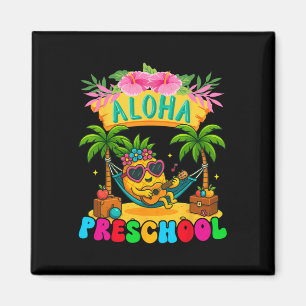 Aimant Cahier Personnalisé Aloha École Maternelle Pineapp