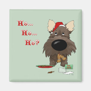 Aimant Cairn Terrier Christmas