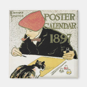 Aimant Calendrier des affiches 1897