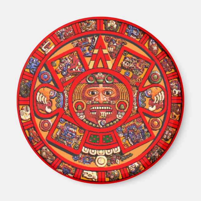 Aimant Calendrier maya (Devant)