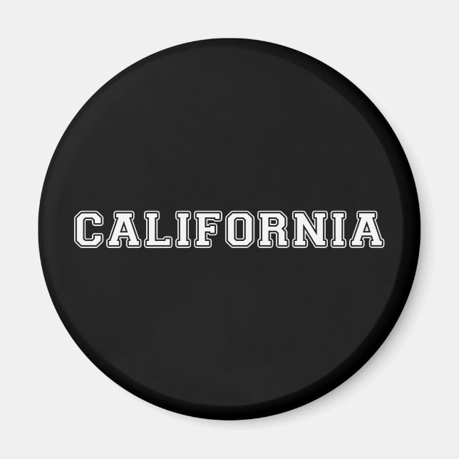Aimant Californie (Devant)
