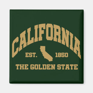 Aimant Californie vintage