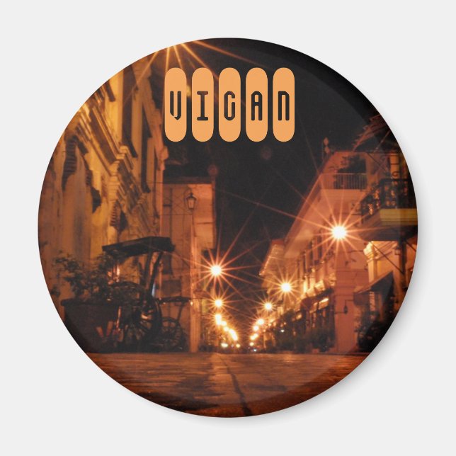 Aimant Calle Crisologo à Vigan (Devant)