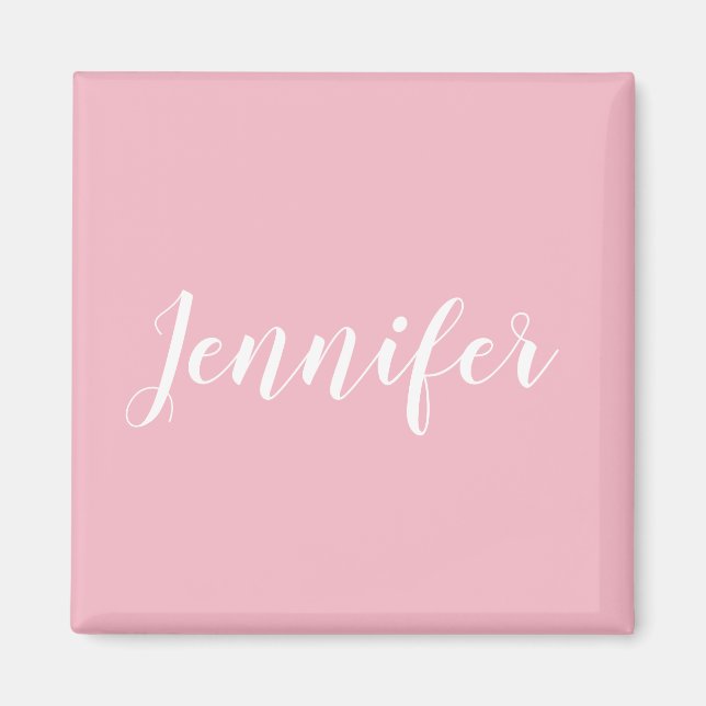 Aimant Calligraphie personnalisée Jennifer Nom Conception (Devant)
