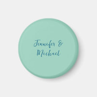 Calligraphie turquoise minimaliste professionnelle