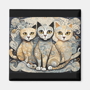 aimant calmant chats