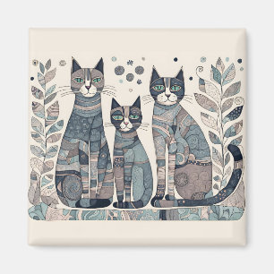 aimant calmant chats