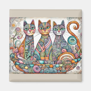 aimant calmant chats