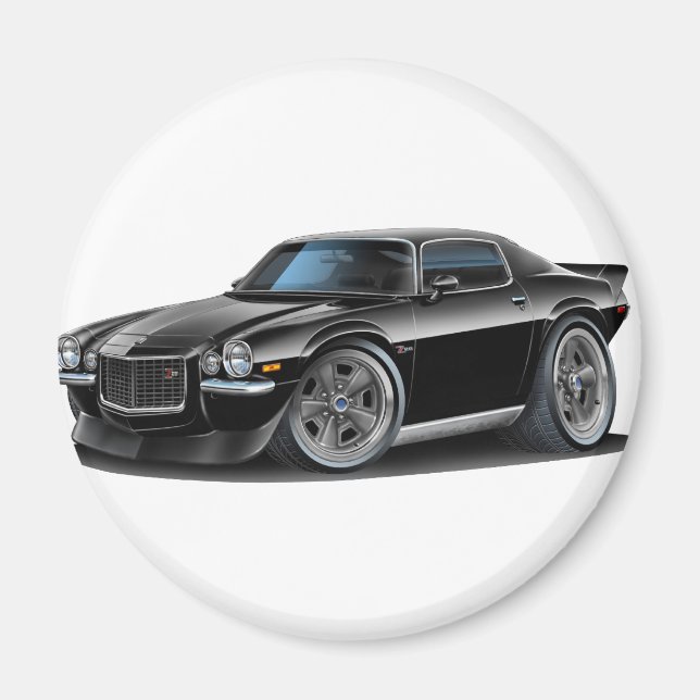 Aimant Camaro Black Car 1970-73 (Devant)