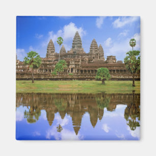 Aimant Cambodge, Kampuchea, temple d'Angkor Wat.