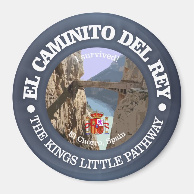 Aimant Caminito del Rey (Devant)